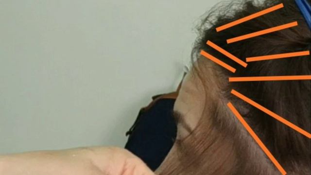 Рельефное окрашивание на темные волосы.