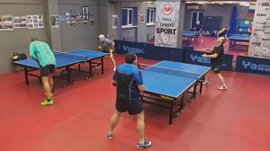 Чирков А. (750) - Бадаев А. (681) 25.11 настольный теннис Малиновый 400+ турнир