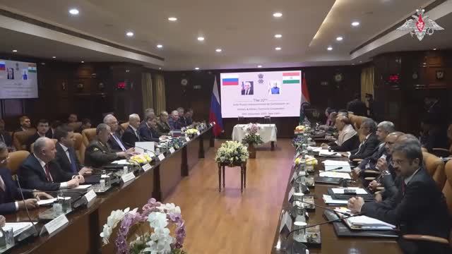 🇷🇺🇮🇳Рабочий визит Министра обороны РФ Андрея Белоусова в Республику Индию, 4 декабря 2025 года