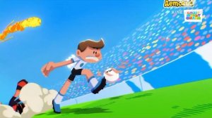 Фрагмент эфира с новогодних логотипом (Детский, 04.12.2015)