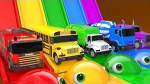 (Обучающее видео) Учите цвета с игрушками для детей