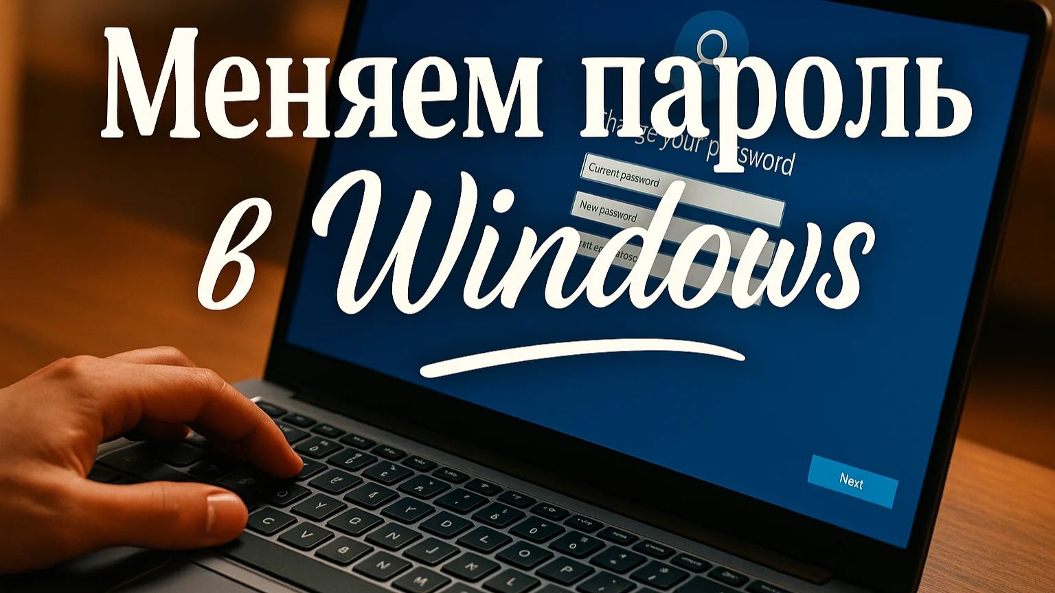 Как поменять пароль на Виндовс 10 смотреть онлайн