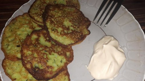 АРХИВ. Оладушки из кабачков 😊 по рецепту папы!