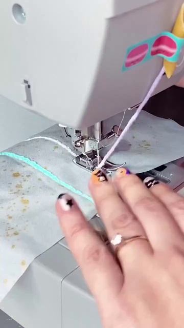 Секрет швеи. Красивый декор шерстяными нитками.