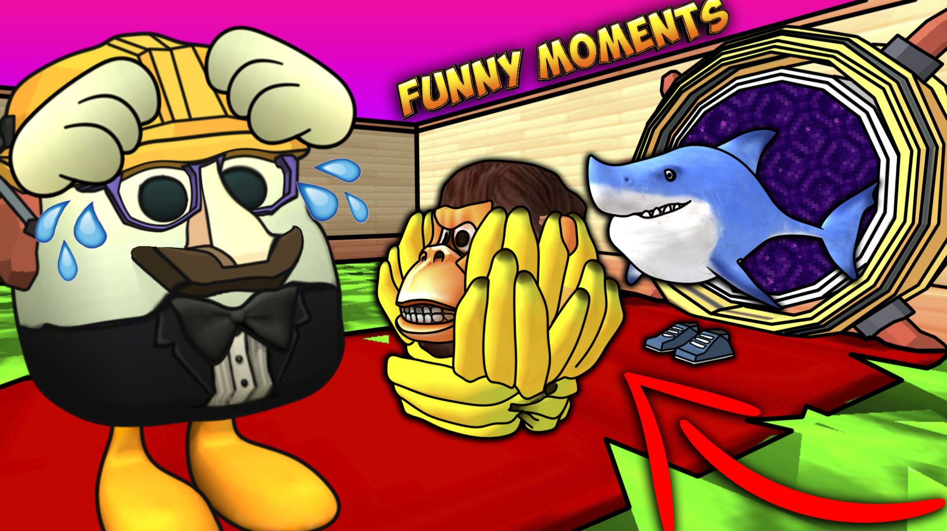 СМЕШНЫЕ МОМЕНТЫ в ЧИКЕН ГАН! CHICKEN GUN FUNNY MOMENTS COMPILATION №9