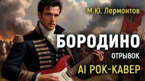 Бородино (отрывок) М.Ю. Лермонтов песня AI рок-кавер
