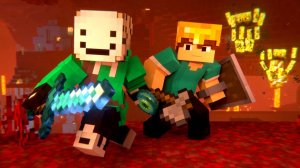 Скоростное прохождение игры (Майнкрафт анимация)