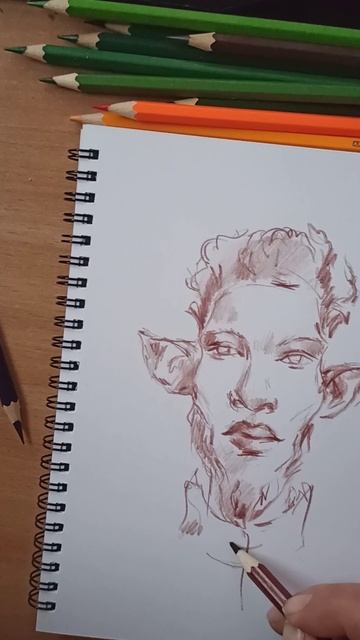 рисую карандашами