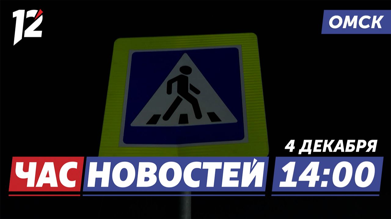 Наезды на пешеходов / «Прямая линия» Владимира Путина / Гололёд и метель. Новости Омска
