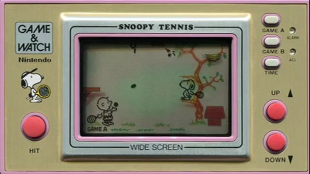 G&W - Snoopy Tennis (Wide Screen)
