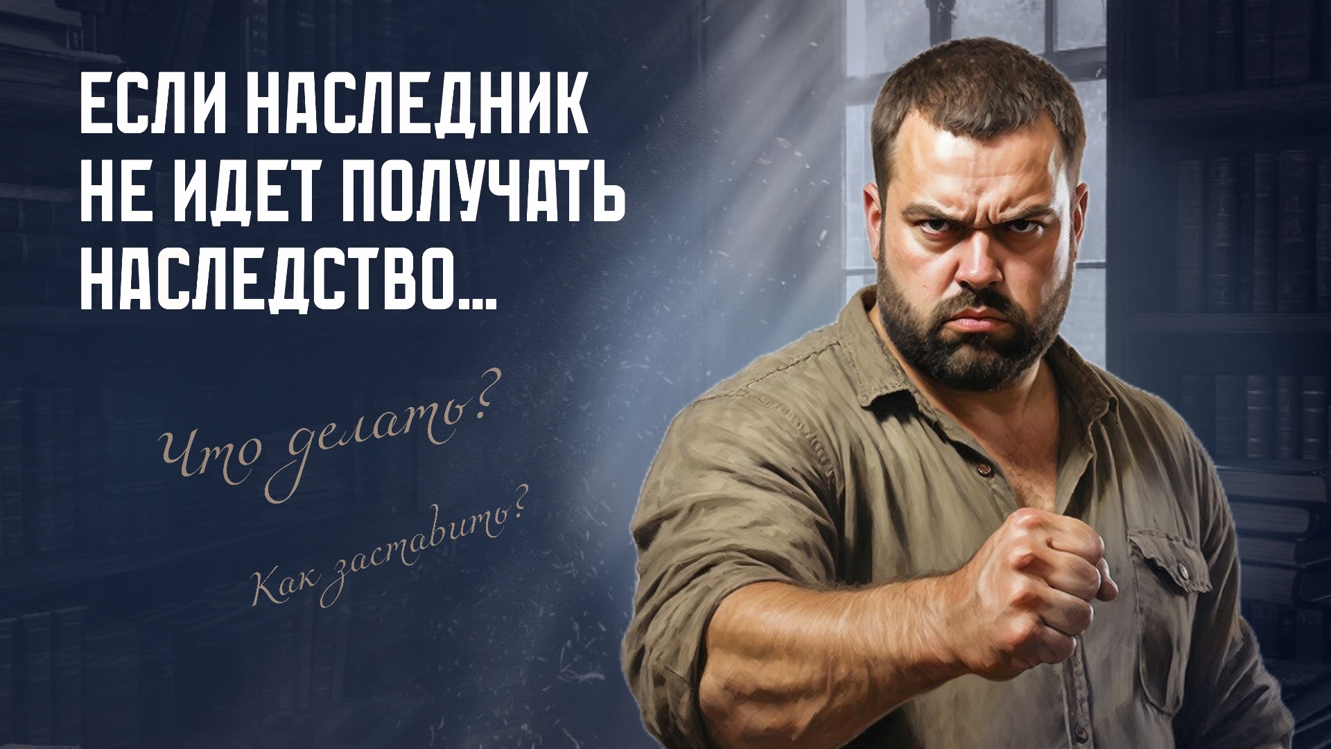 Если наследник не хочет получать наследство но и не отказывается от него...