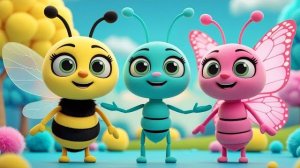 ПЕСЕНКА ПРО ПЧЕЛКУ МУРАВЬЯ И БАБОЧКУ! ДЕТСКАЯ РАЗВИВАЮЩАЯ МУЗЫКА! ПЕСЕНКА ДЛЯ ДЕТЕЙ