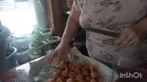 4-12-2025. Жизнь в деревне.Настряпала чебуреки,засолила рыбку.