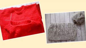 Как мне нравится новый процесс 😍 перевязала немного джемпер