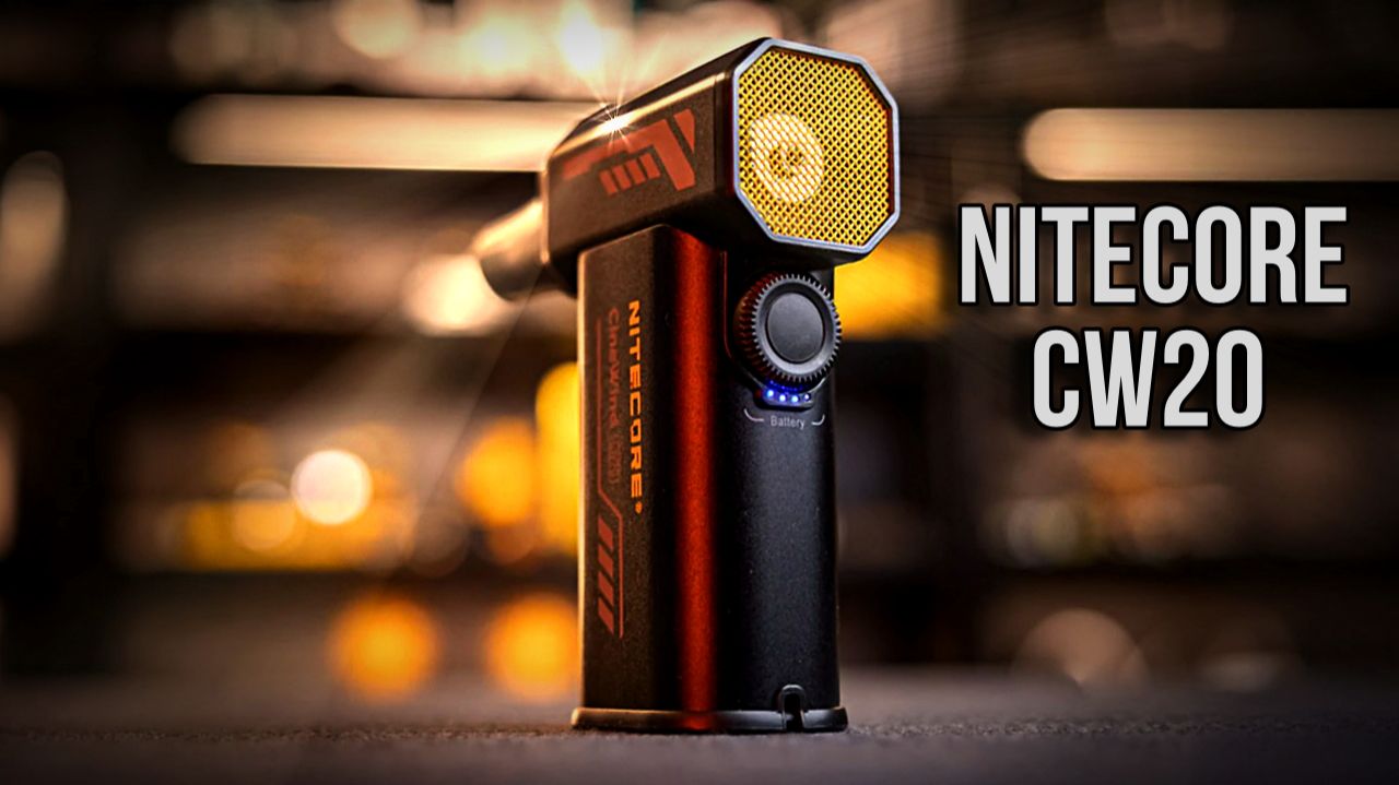 NITECORE CW20 / Ветер в кармане! #ветродуйка смотреть онлайн
