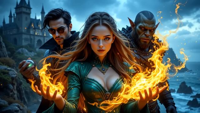 АУДИОКНИГА ПОЛНОСТЬЮ ⚔️ ЖЕНЩИНА СРЕДИ ВОИНОВ: Он проклят, а я влюблена Любовное фэнтези, магия смотреть онлайн