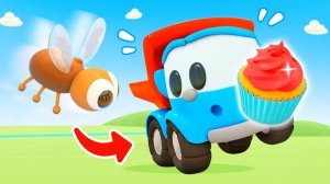 Поем с Грузовичком Левой: кыш, муха! Детские песенки про машинки, пирог и 12 месяцев