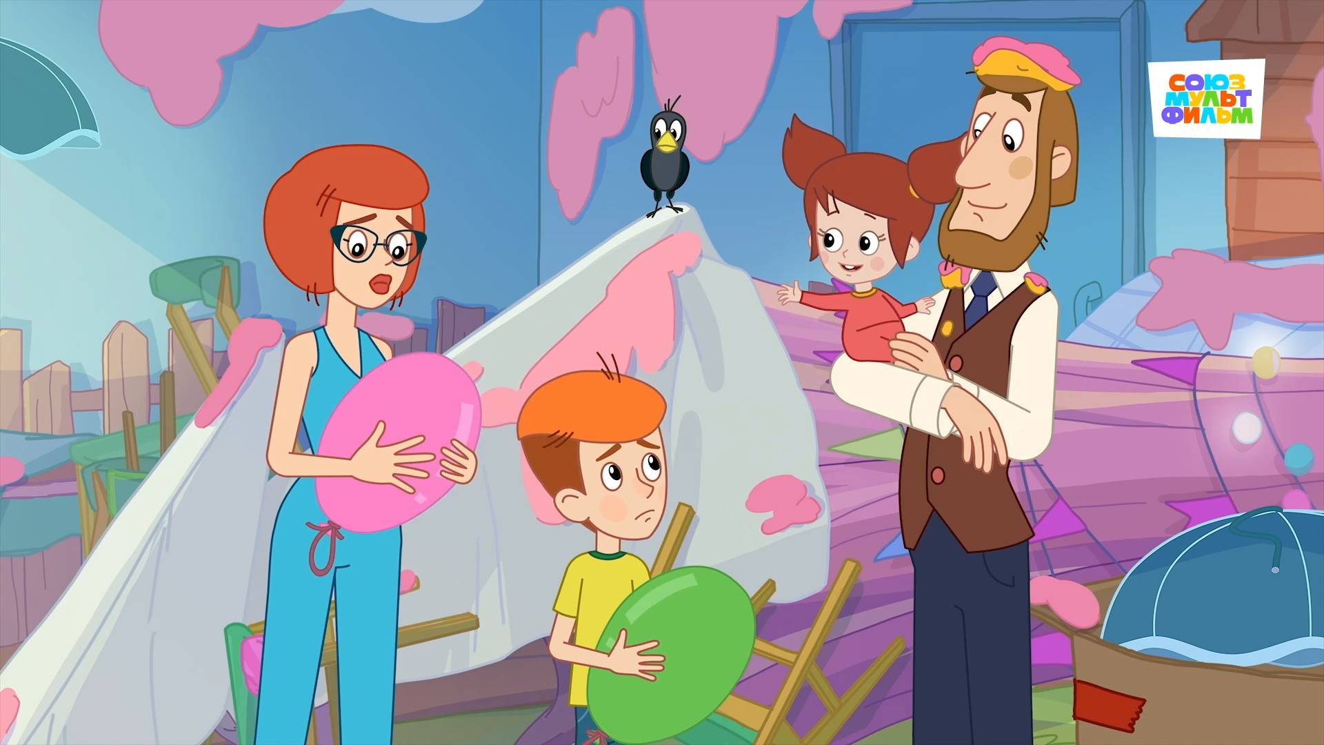 Новое Простоквашино  118 серия  Операция "ДРВП"  Союзмультфильм HD