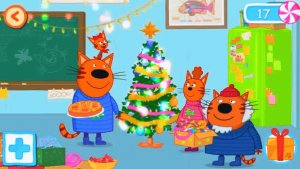 Три Кота: Зимние Каникулы | Приключения Котят на Новый Год у Бабушки | Три Кота Смотреть