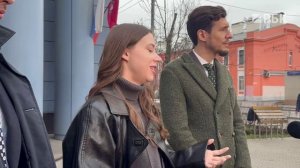 Выступление Митрошиной после судебного заседания