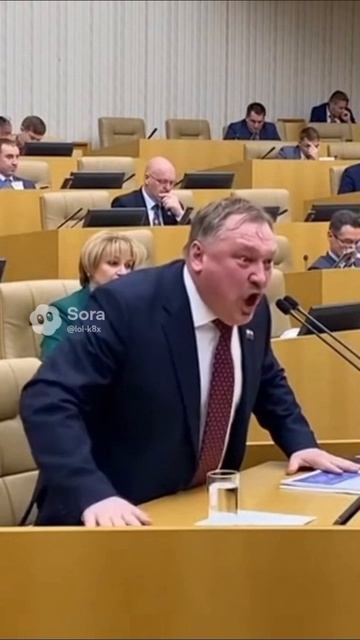 Политика юмор, чего мы не хотим услышать ( фэйк сгенерированный в sora2) 04-12-2025