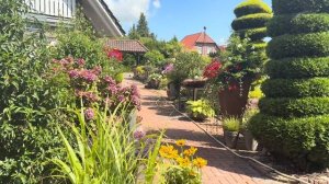 НЕВЕРОЯТНЫЙ  ЧАСТНЫЙ САД В ГЕРМАНИИ ДУША В КАЖДОМ УГОЛКЕ ОТ НАТАЛИ