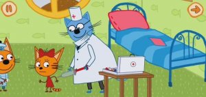 Три Кота Мультфильм Прививка для котят