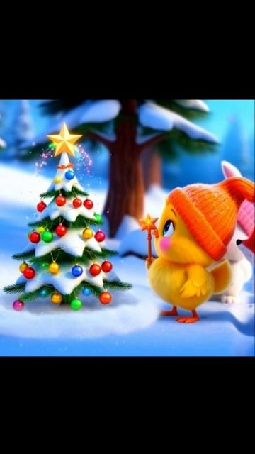 Цыплёнок Чик-Чик: Песенка про Зимушку и Новый Год 🎄 Мультик для Детей | DJ LEKSYS