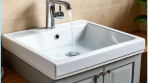 Меняем тумбу под раковиной, увеличивая полезную площадь.