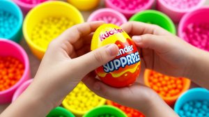 Распаковка MIX! видео для детей, открываем сюрпризы с разноцветных шариков и скрепыши