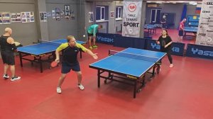 Иванов А. (603) - Нельсон Д. (639) 25.11 настольный теннис Малиновый 400+ турнир