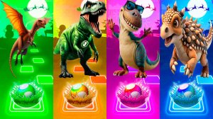 Coffin Dance Динозавры 248 уровень - Мультики про Динозавров | МУЛЬТФИЛЬМЫ ДИНОЗАВРЫ в Tiles Hop