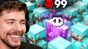 100 ютюберов против самого сильного игрока