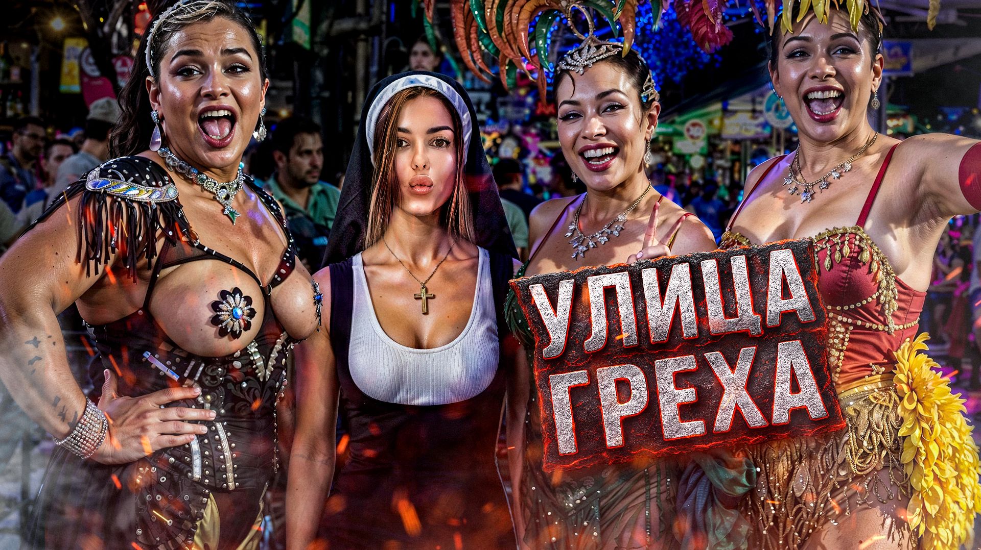 Пхукет, Таиланд — Бангла Роуд: когда АД выглядит как аттракцион. Ночная жизнь Патонга