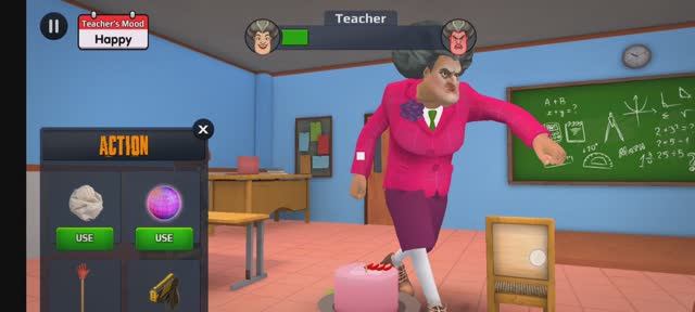 Злая училка Супер Мульт Игра