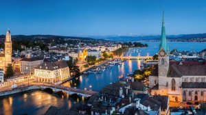 Швейцария  Цюрих. Пешеходная экскурсия.