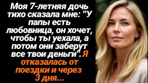 Жизненные Истории/Моя 7-летняя дочь сказала: «У папы есть любовница, он хочет, чтобы ты уехала"