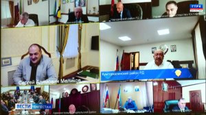 Под руководством Главы республики состоялось ежемесячное совещание