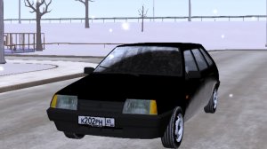 Оперской тюннинг девятки в Black Russia