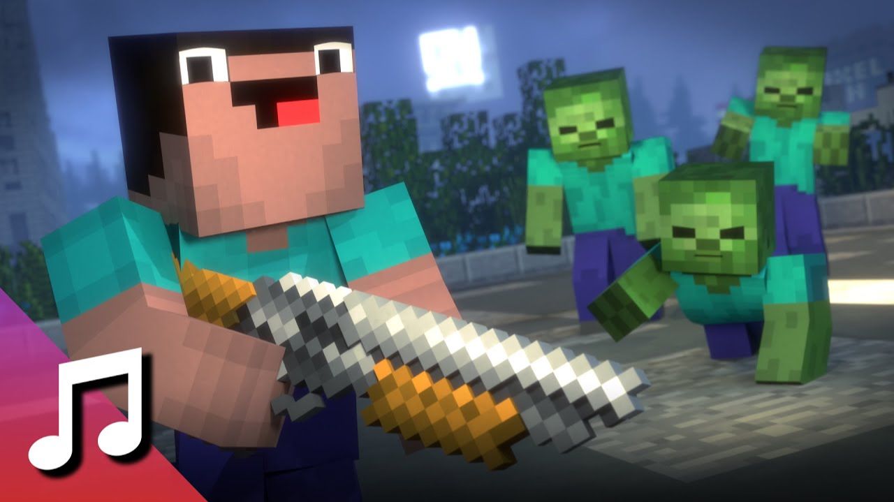 ♪ TheFatRat - Unity (Анимация для Майнкрафта) [Музыкальное видео]