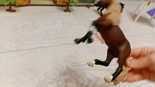 распоковка лошадей Шляйх ! 🐴🦄🌿 смотреть онлайн