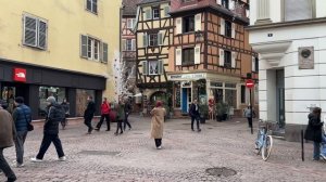 Франция🇫🇷[4К] Новогодний Кольмар 🔥🔥🔥 3.12.2025