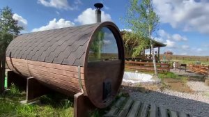 Баня-Бочка для глэмпинга