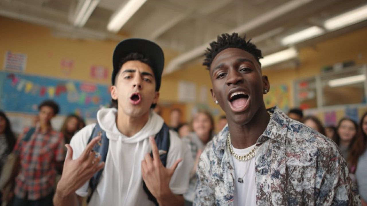 М. Пляцковский - Учат в школе (AI Rap версия)