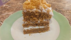 Торт медовик за 10минут в микроволновке.