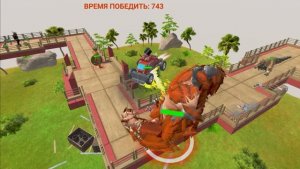 ARBS: Блок против Лабиринта Ужаса! 🔥⛓ Гигант из Майнкрафта против Человека с Бензопилой!