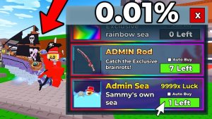 УКРАДИ БРЕЙНРОТ 😱Открыл ТАЙНЫЙ РЫБОЛОВНЫЙ Магазин SAMMY в Steal a Brainrot!