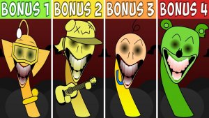 ВСЕ OC И БОНУСНЫЕ ПЕРСОНАЖИ ИЗ SPRUNKI BRUD TREATMENT: ТЬМА В КАЖДОМ ЗВУКЕ 🎧👤👹💀🔥🎶💥