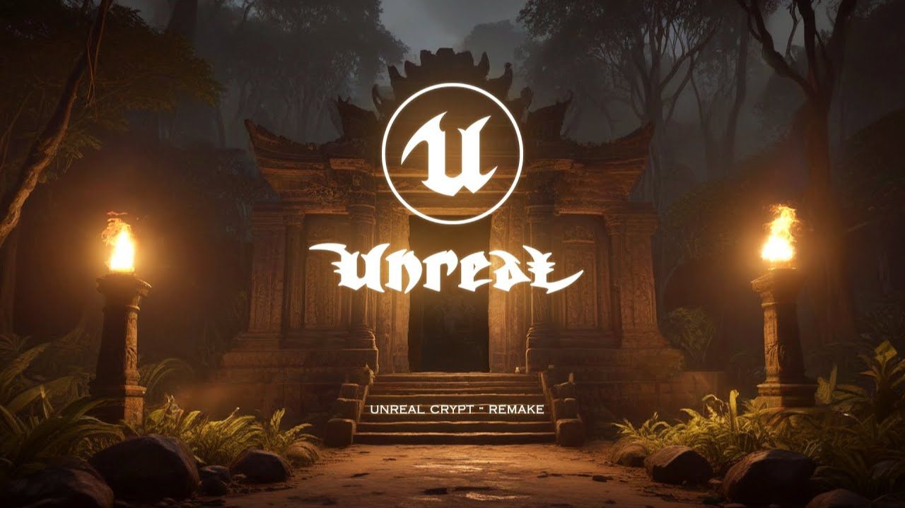 [PC] Unreal - Unreal crypt (remake)