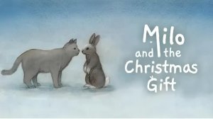 Кот и кролик в Milo and the Christmas Gift